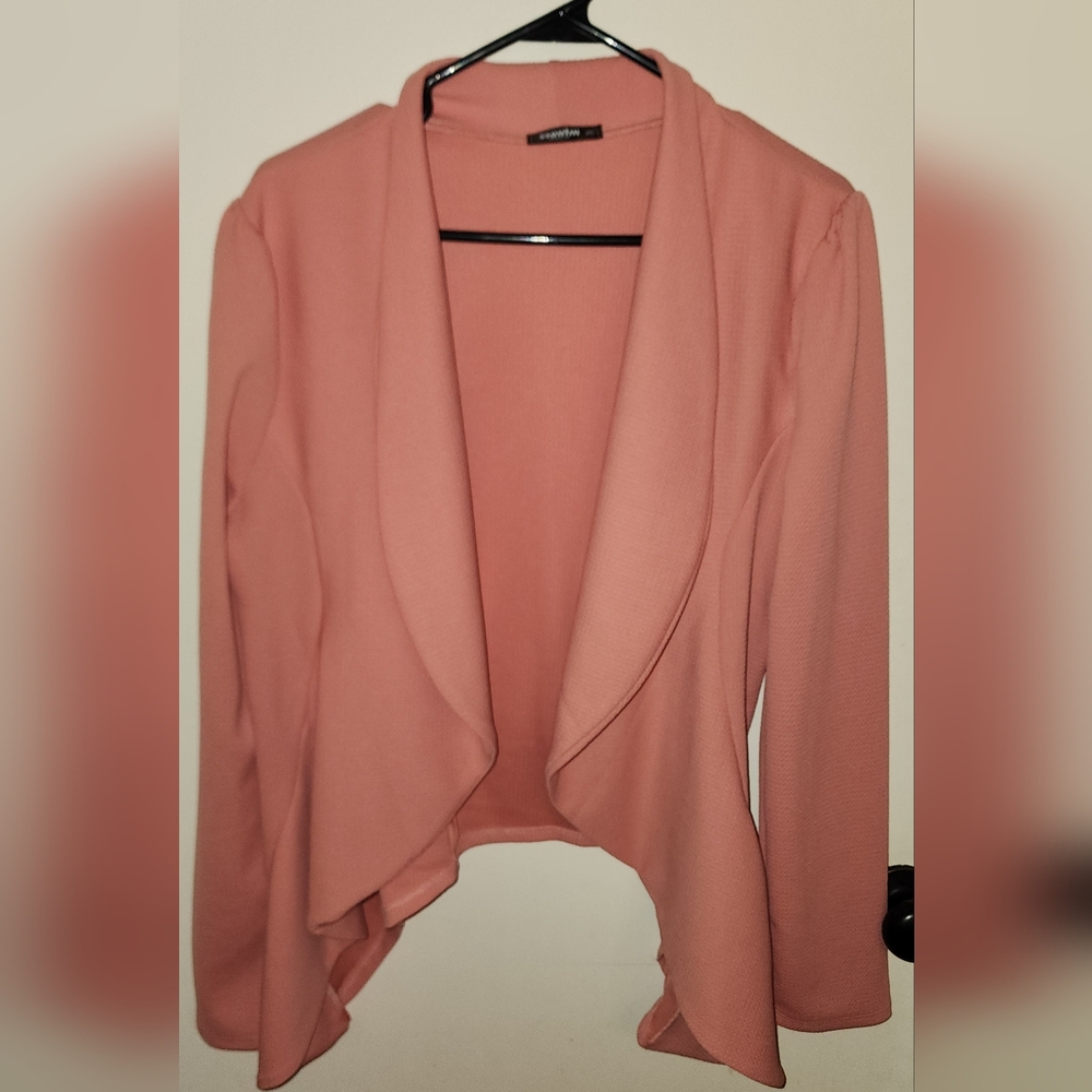 Salmon Casual Blazer